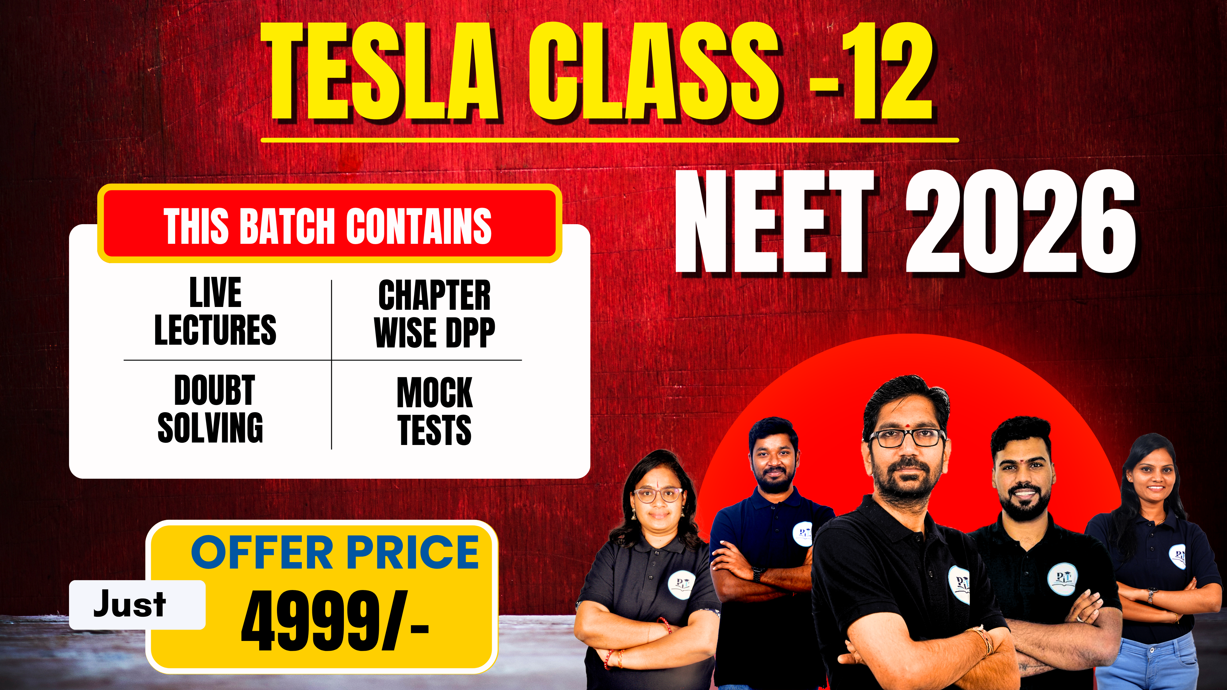TESLA CLASS 12 NEET