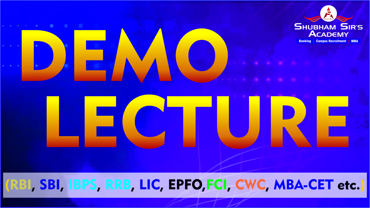 ONLINE DEMO LECTURE