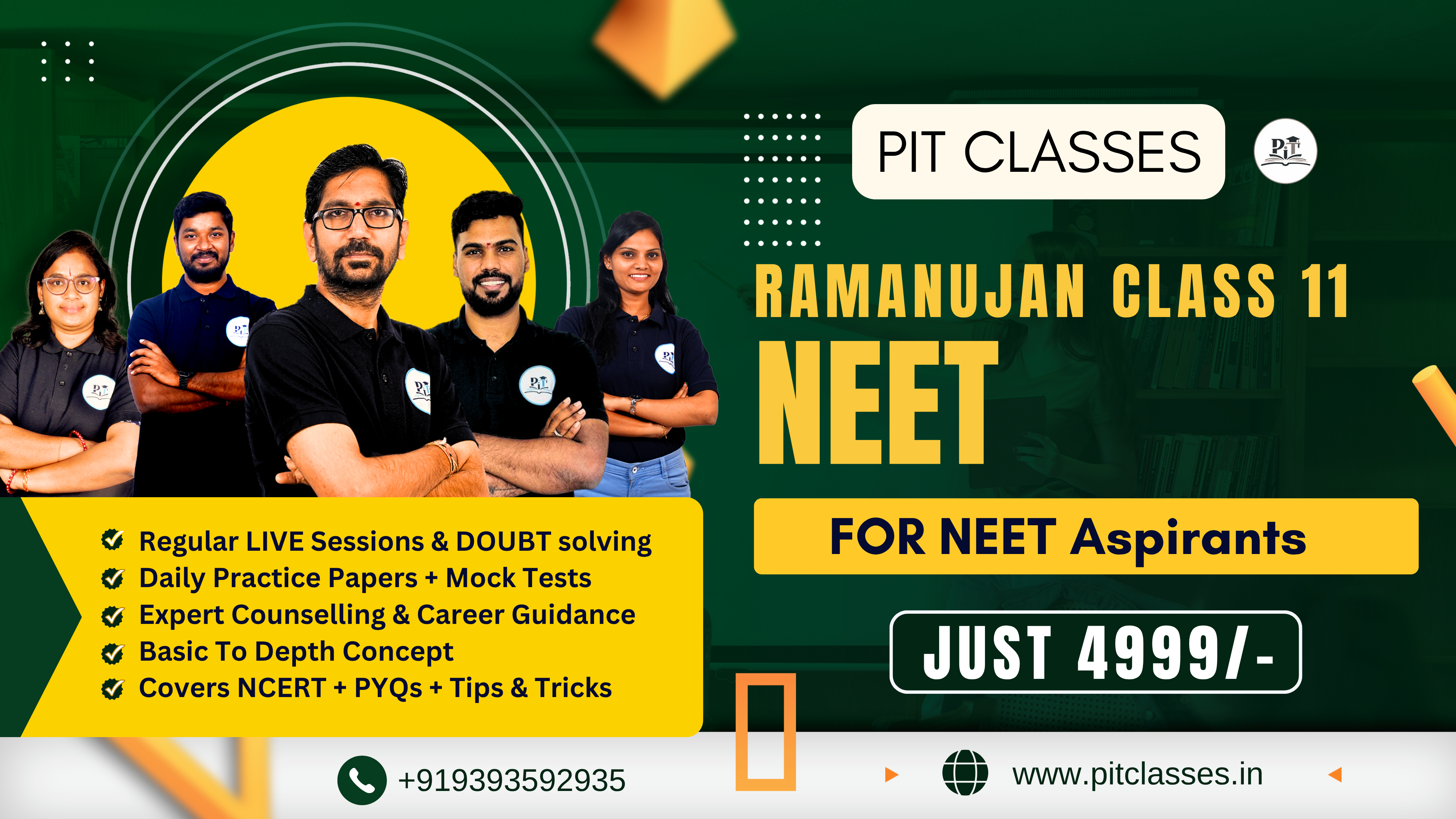 RAMANUJAN CLASS 11 NEET