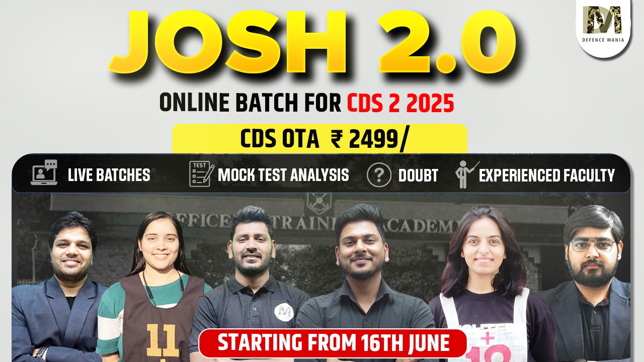 CDS 2 2025 Batch (Josh 2.0 OTA)