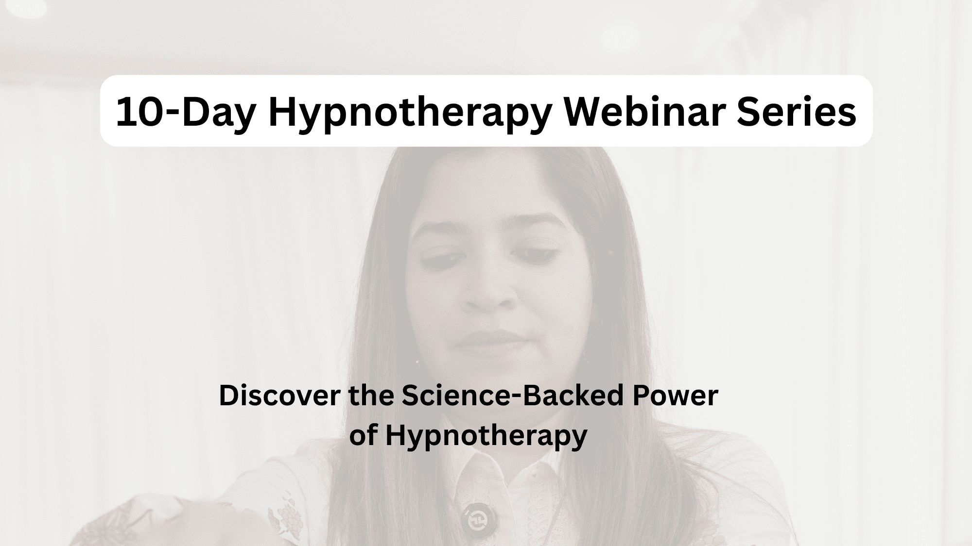10-Day Hypnotherapy Webinar Series
