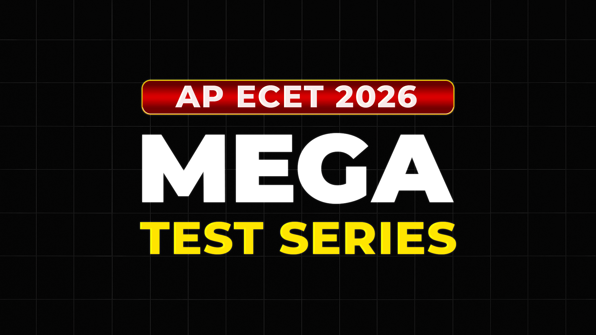 AP ECET 2026 MEGA TEST SERIES