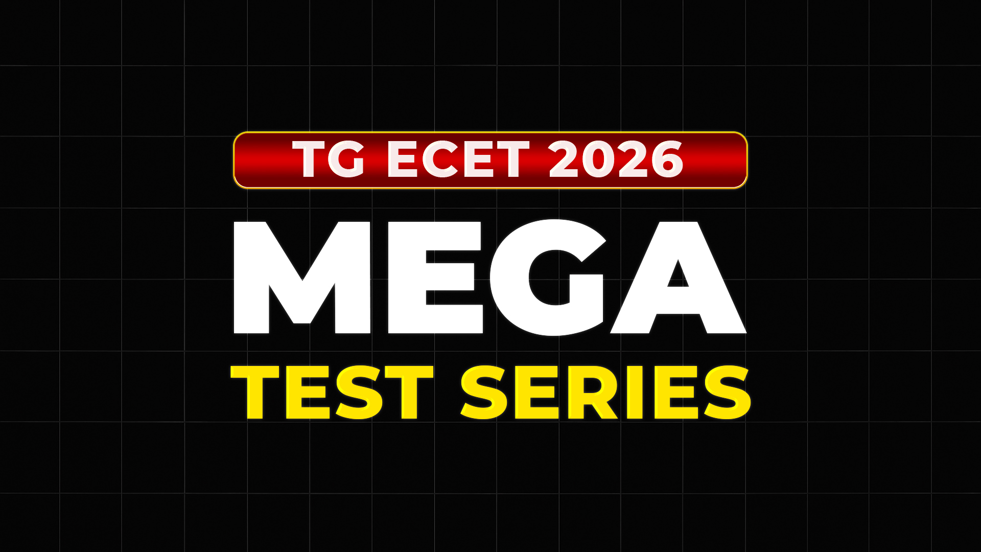TG ECET 2026 MEGA TEST SERIES