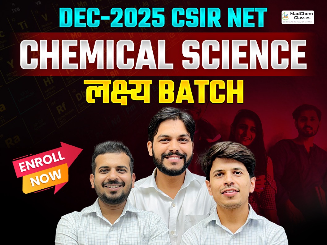 CSIR NET Chemical Science लक्ष्य – Dec 2025 Batch