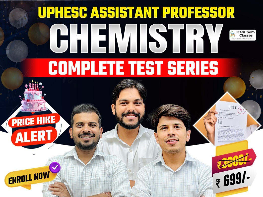 UPHESC Assistant Professor Chemistry – Complete Test Series