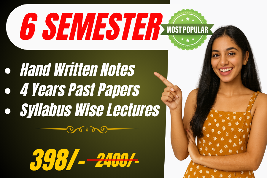 6th Semester B.Sc. Agriculture Notes and Video Lectures & solutions of 4 years past paper