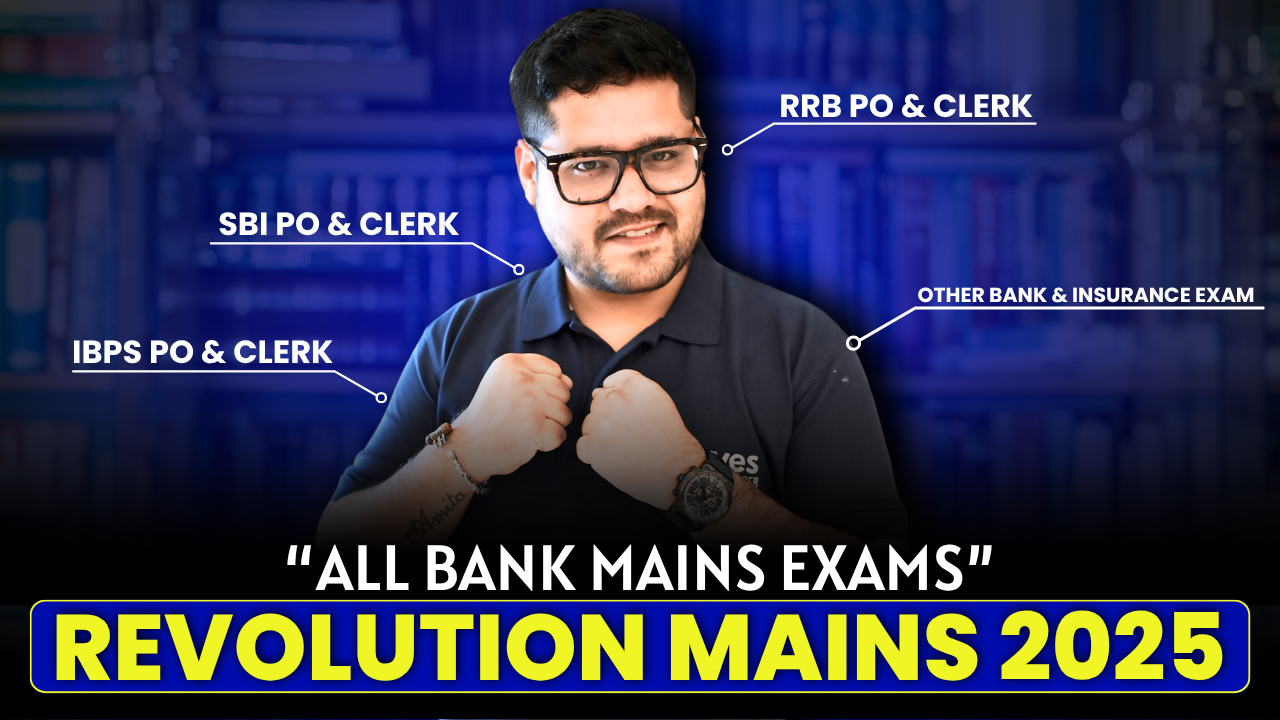"Revolution Mains 2025" : Advance Course of Reasoning for All Bank Exams 2025
