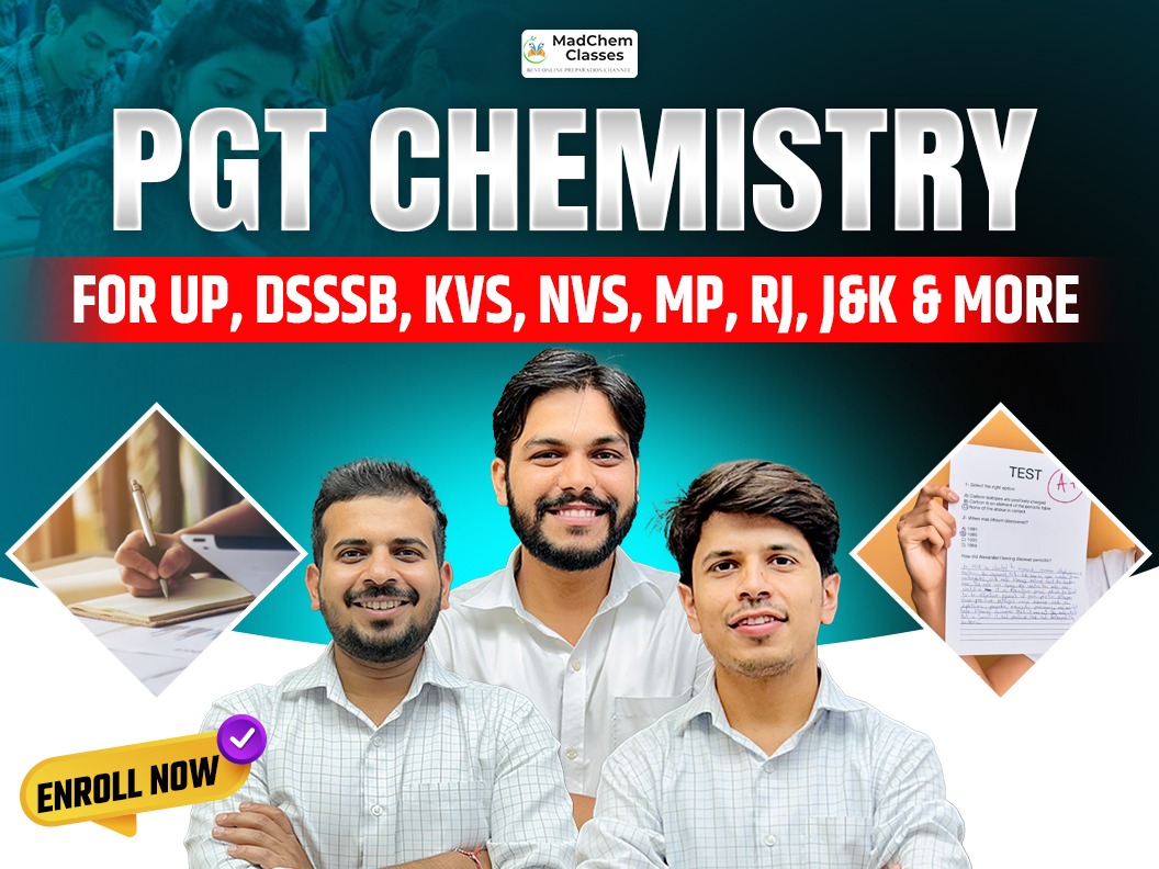 PGT Chemistry All India Test Series