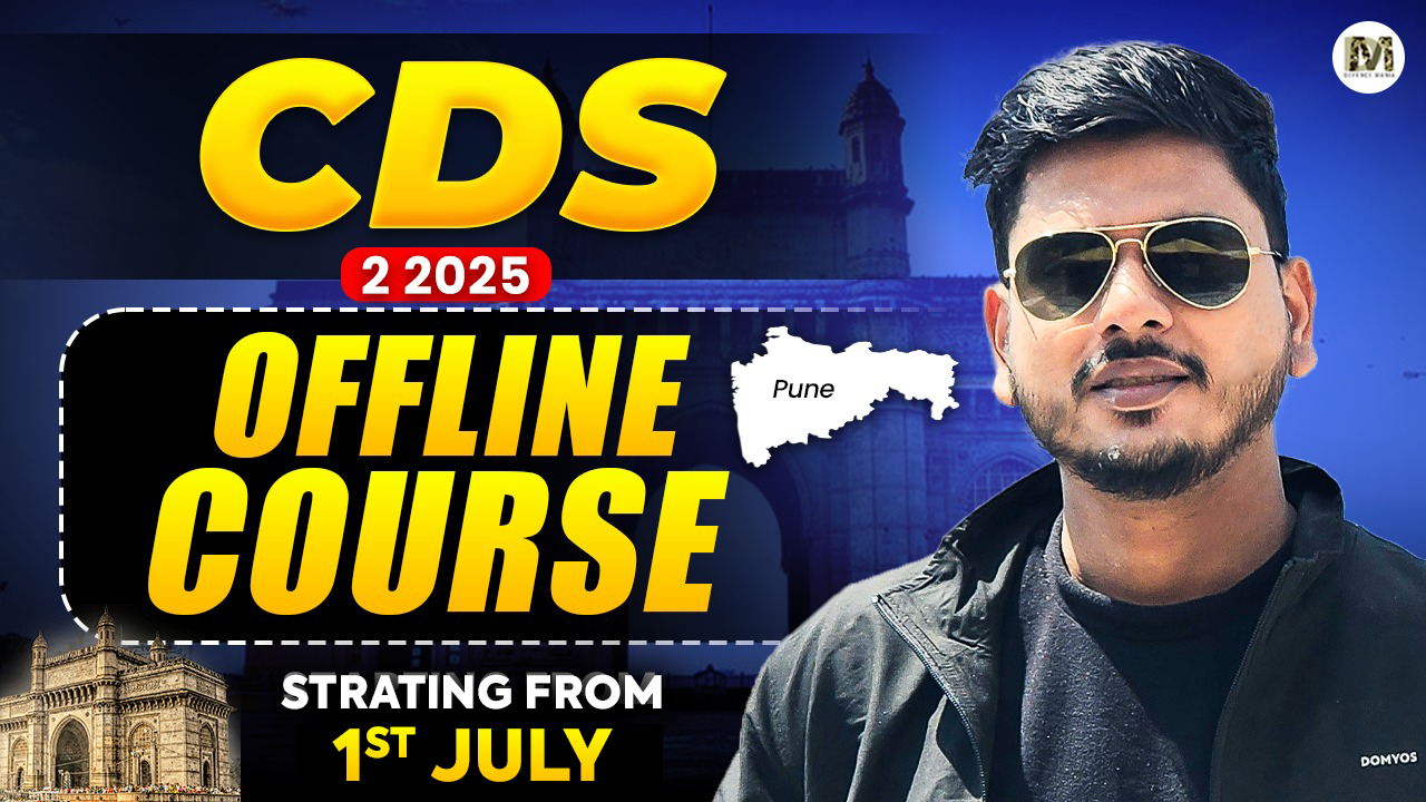 (Registration Only) CDS 2 2025 Pune Offline Batch- July