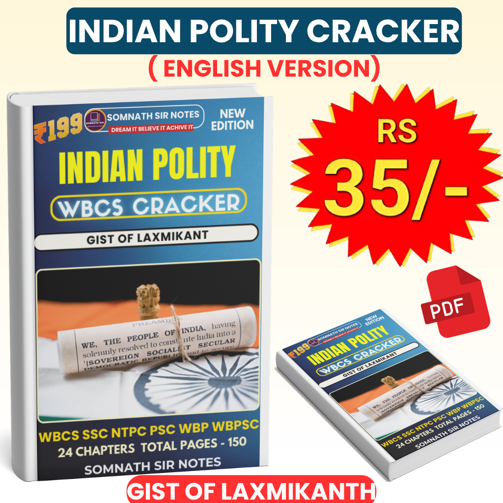 INDIAN POLITY CRACKER (ENGLISH VERSION) PDF