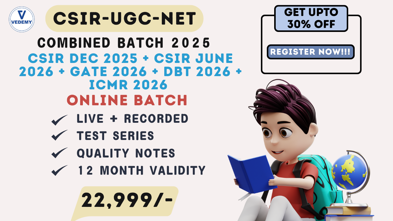 Combined Batch Odd 2025 – CSIR DEC 2025 + CSIR JUNE 2026 + GATE 2026 + DBT 2026 + ICMR 2026