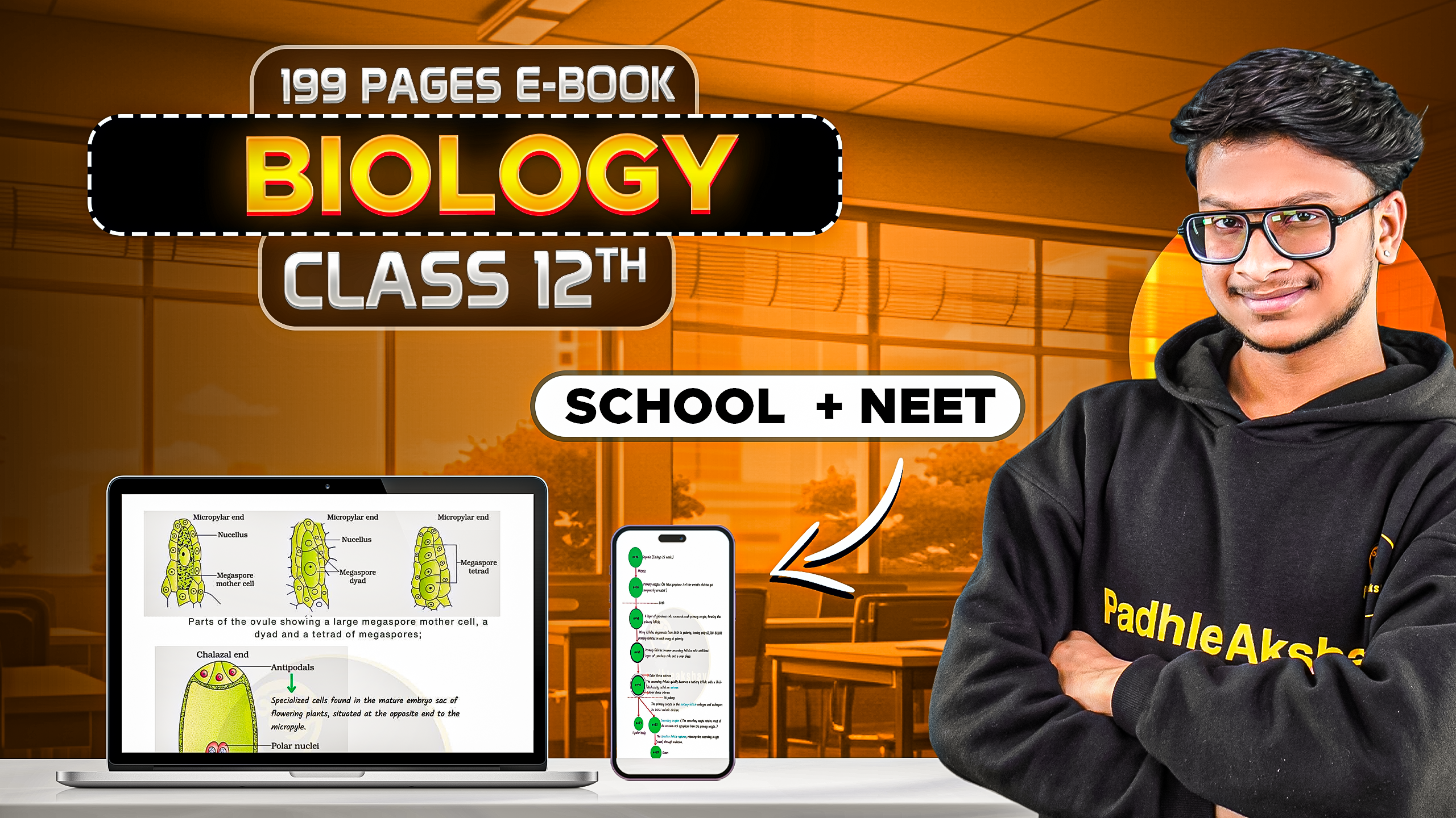 CLASS 12th-BIOLOGY 199 pages E-Book