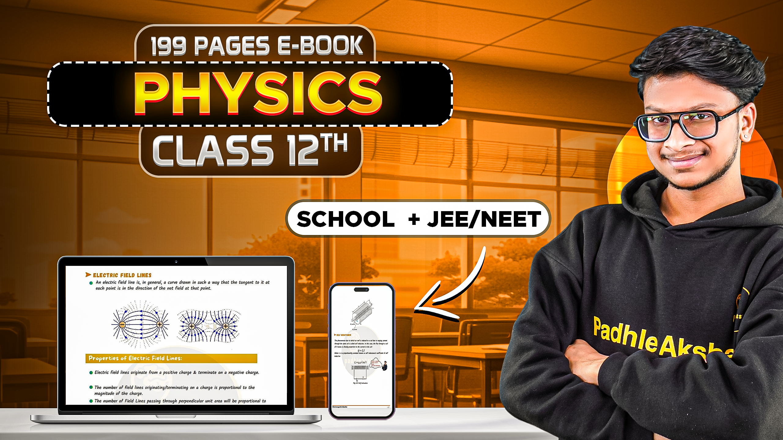 CLASS 12th-PHYSICS 199 pages E-Book