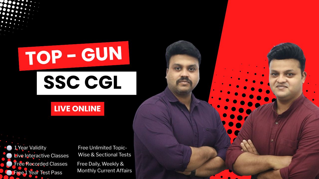 TOP-GUN SSC CGL LIVE ONLINE COURSE (1 YEAR VALIDITY)
