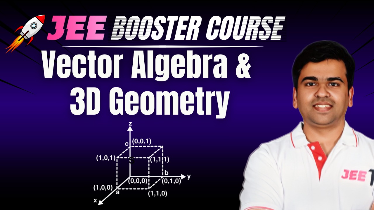 Vectors & 3D Geometry Booster Course