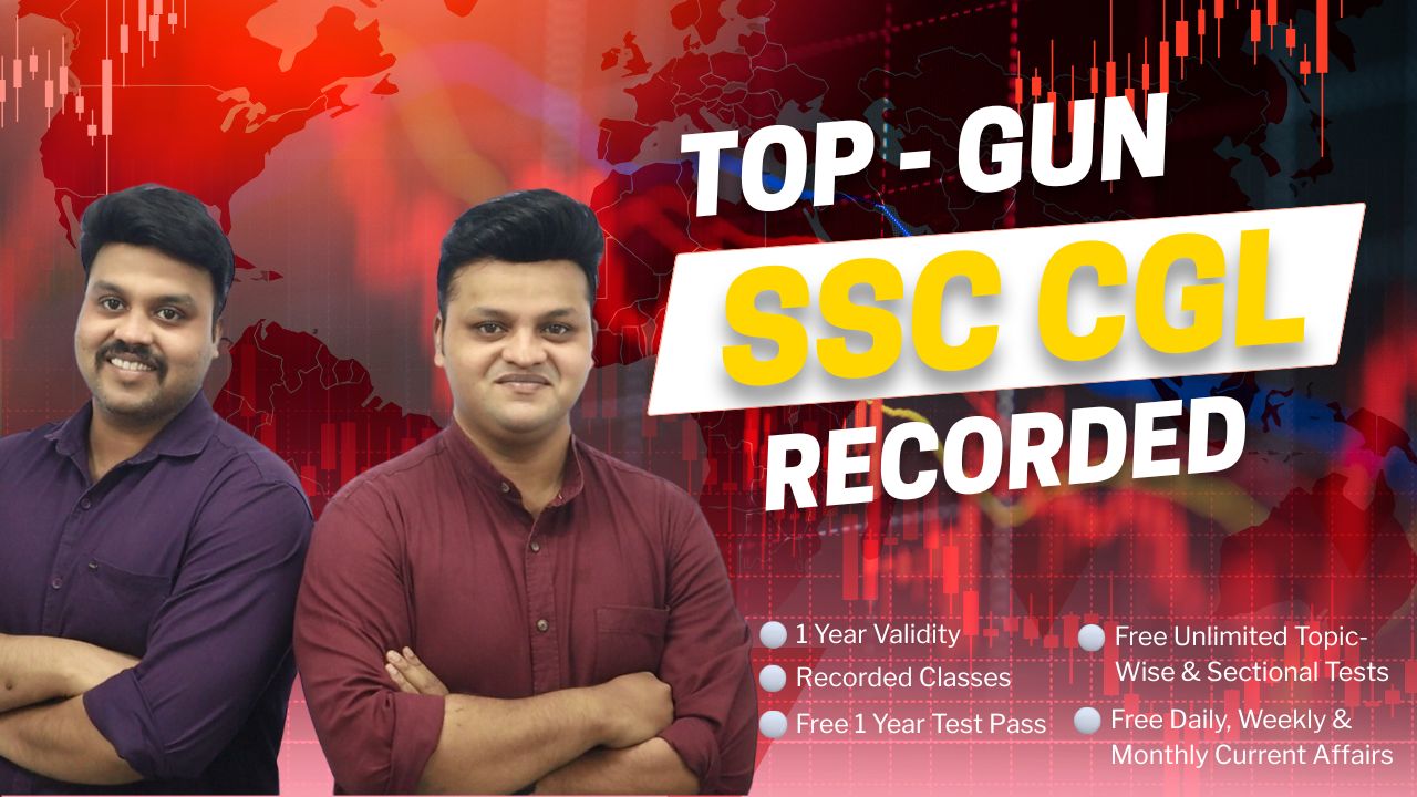 TOP-GUN SSC CGL RECORDED (1 YEAR VALIDITY)