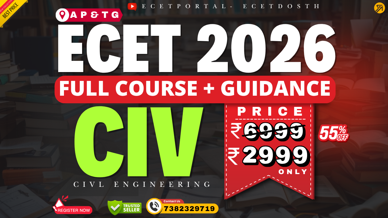 CIV-ECET-2026 COMPLETE COURSE
