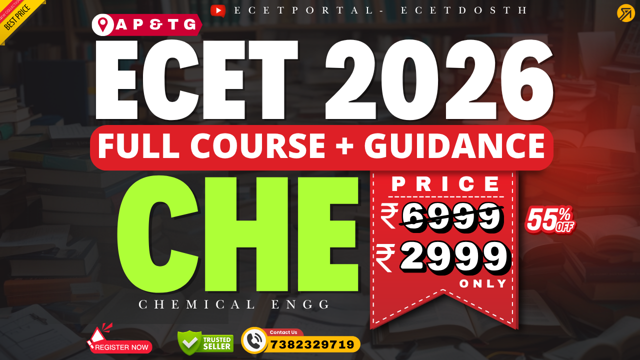 CHE-ECET-2026 COMPLETE COURSE