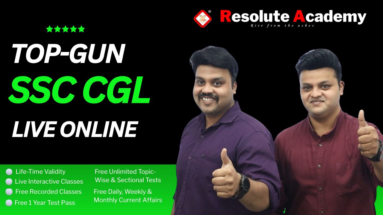 TOP-GUN SSC CGL LIVE ONLINE COURSE (LIFE-TIME VALIDITY)