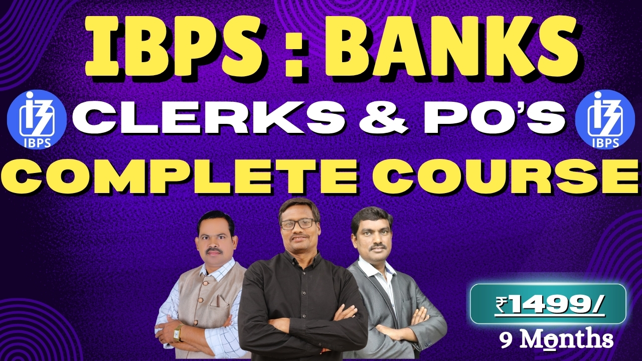 IBPS Banks : Complete Course