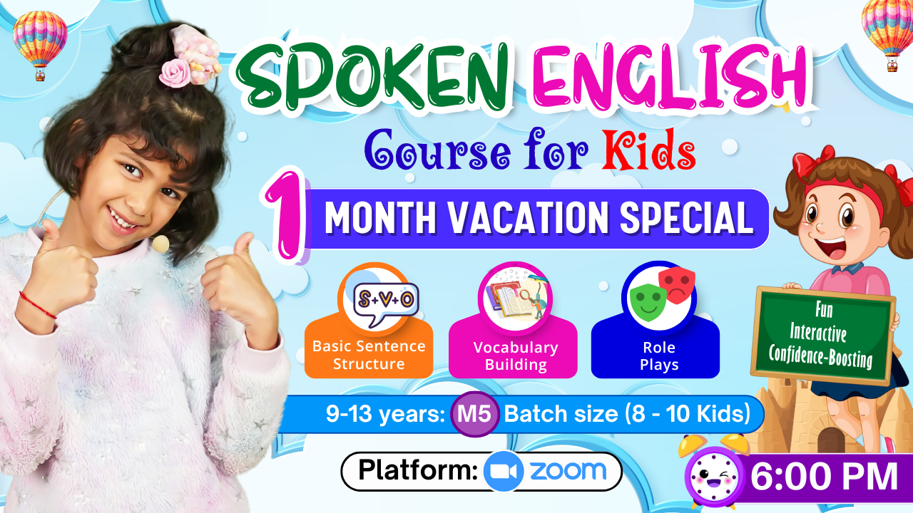 Kids English Champ ~ (M5 = 9-13)  