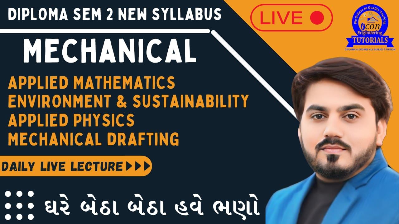 SEM 2 MECHANICAL DAILY LIVE LECTURE FOR ALL SUBJECT