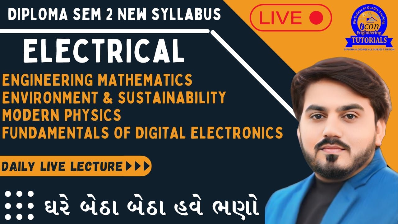 SEM 2 ELECTRICAL DAILY LIVE LECTURE FOR ALL SUBJECT