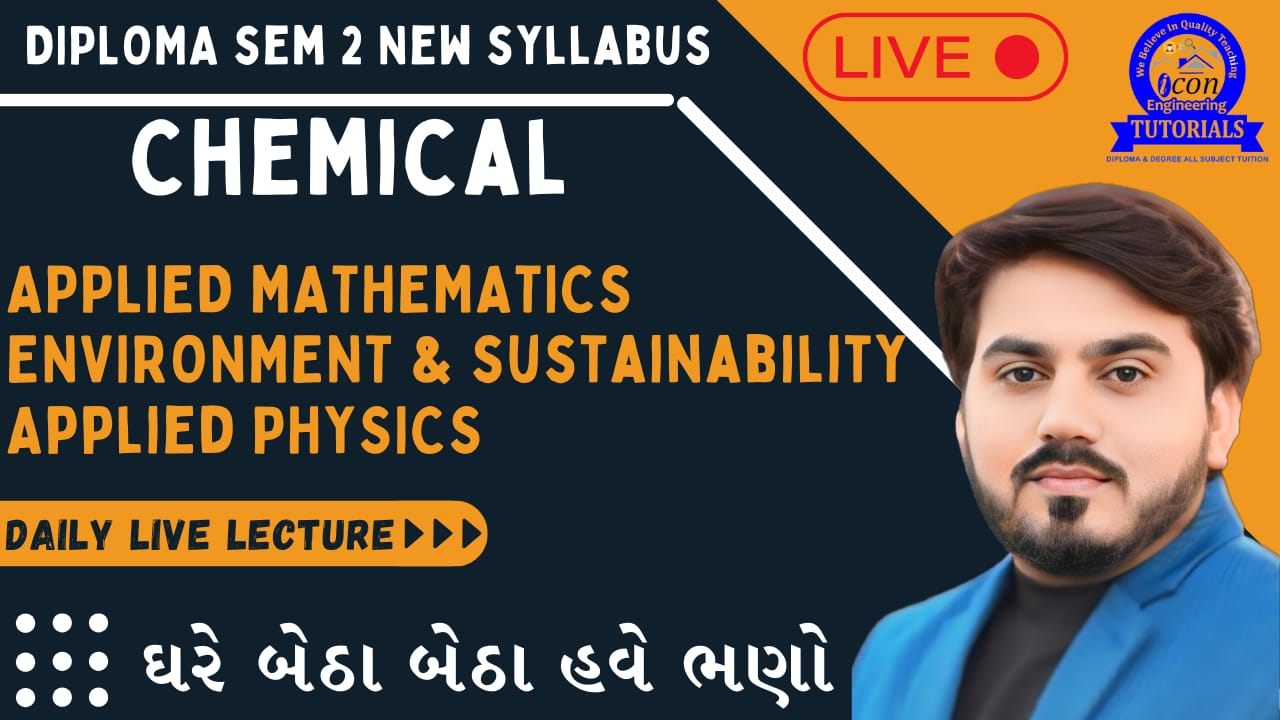 SEM 2 CHEMAICAL DAILY LIVE LECTURE FOR ALL SUBJECT