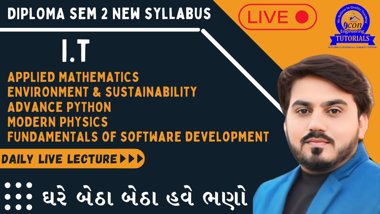 SEM 2 I.T DAILY LIVE LECTURE FOR ALL SUBJECT