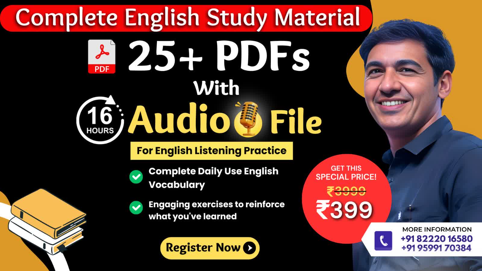 Complete English Study Material (PDFs course)