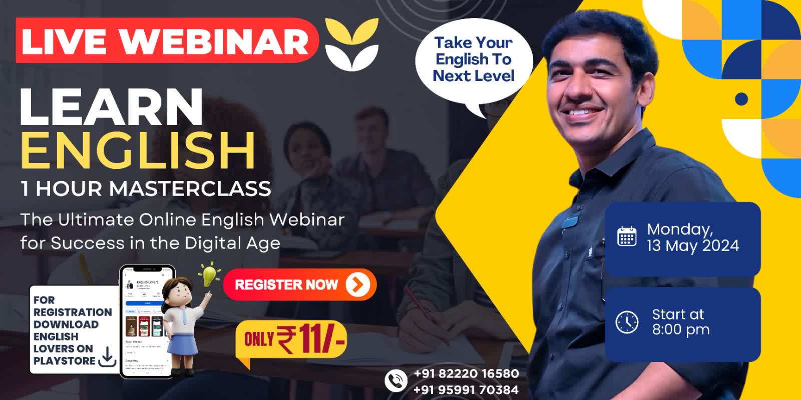 WEBINAR - Spoken English