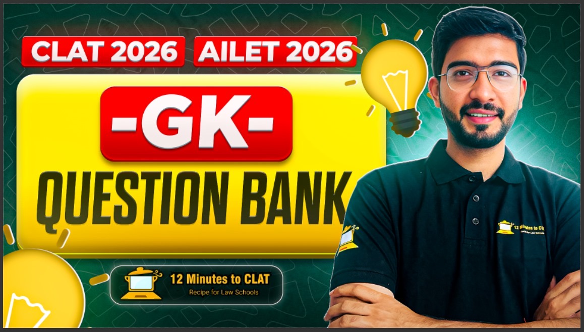 GK Question Bank for CLAT & AILET 2026
