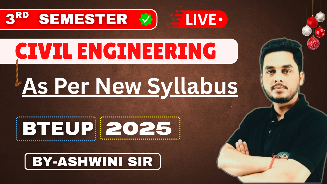 Civil 3rd semester BTEUP- उत्तर प्रदेश 