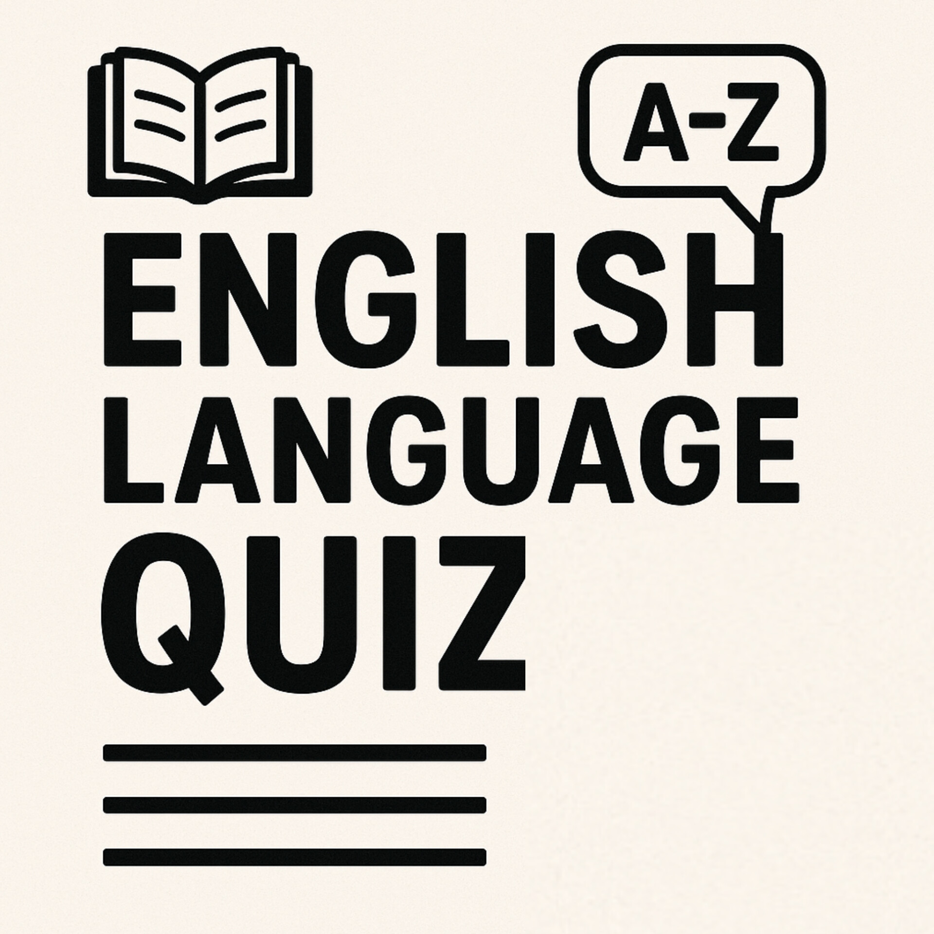 English Quizzes (Topic wise)