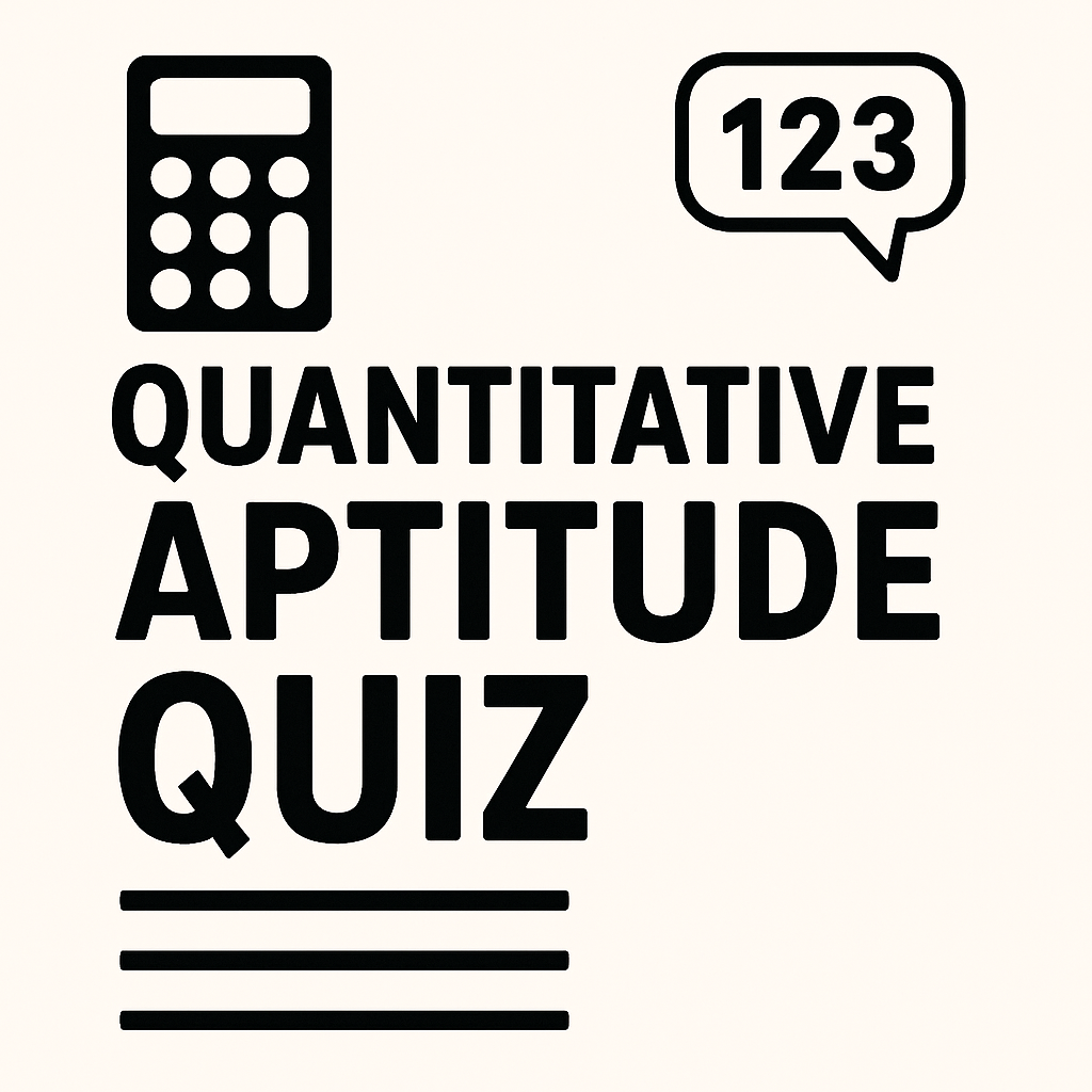 QUANT (TOPIC WISE Quizzes)