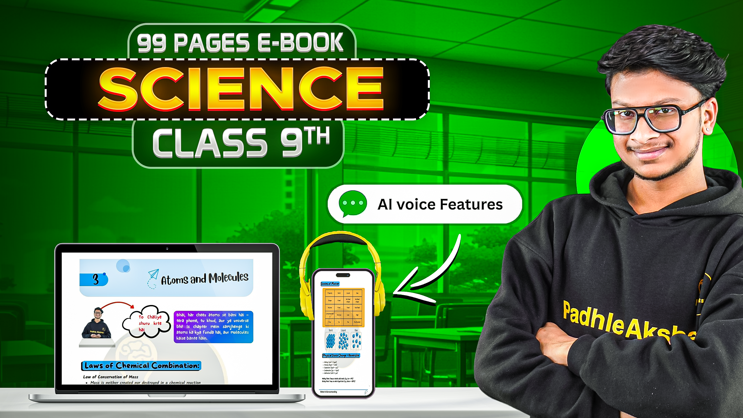 CLASS 9th-SCIENCE 99 pages E-Book