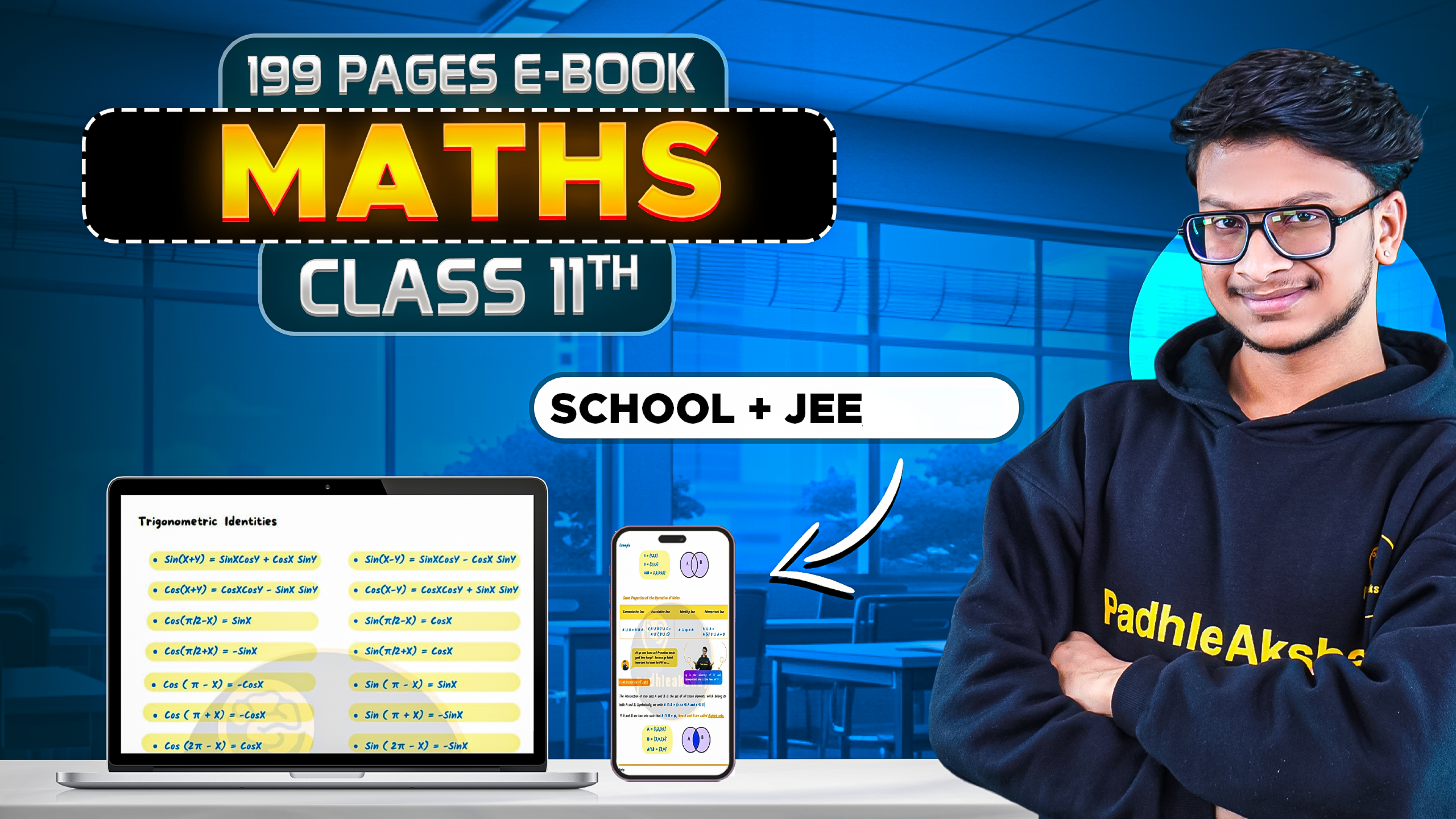 CLASS 11th-MATHS 199 pages E-Book