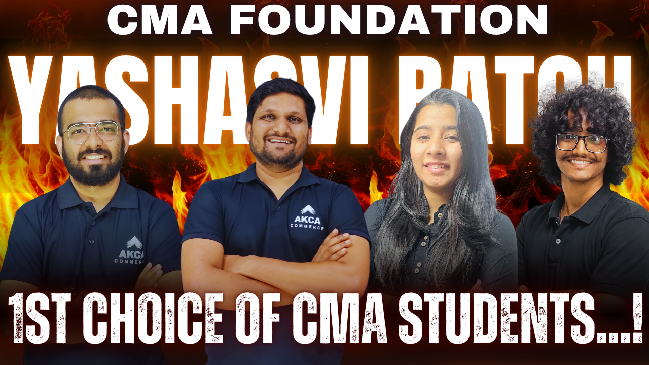 CMA FOUNDATION | YASHASVI BATCH | DEC 2025
