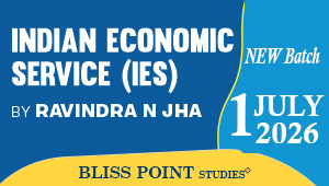INDIAN ECONOMIC SERVICE (IES) – Batch starting from 1 July 2025