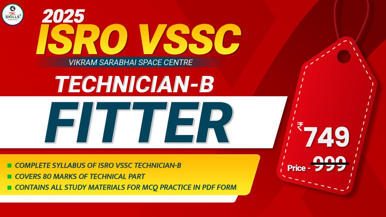 ISRO VSSC 2025 Fitter