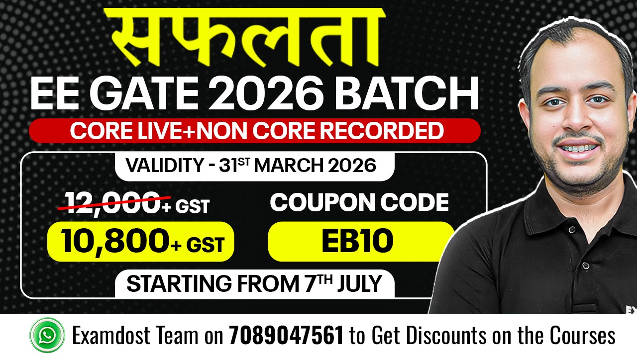 SAFALTA EE GATE 2026 Batch  ( Core Live + Non Core Recorded )