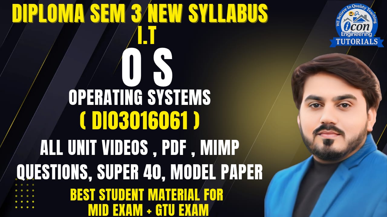 OPERATING SYSTEMS ( OS ) FOR SEM 3 IT 