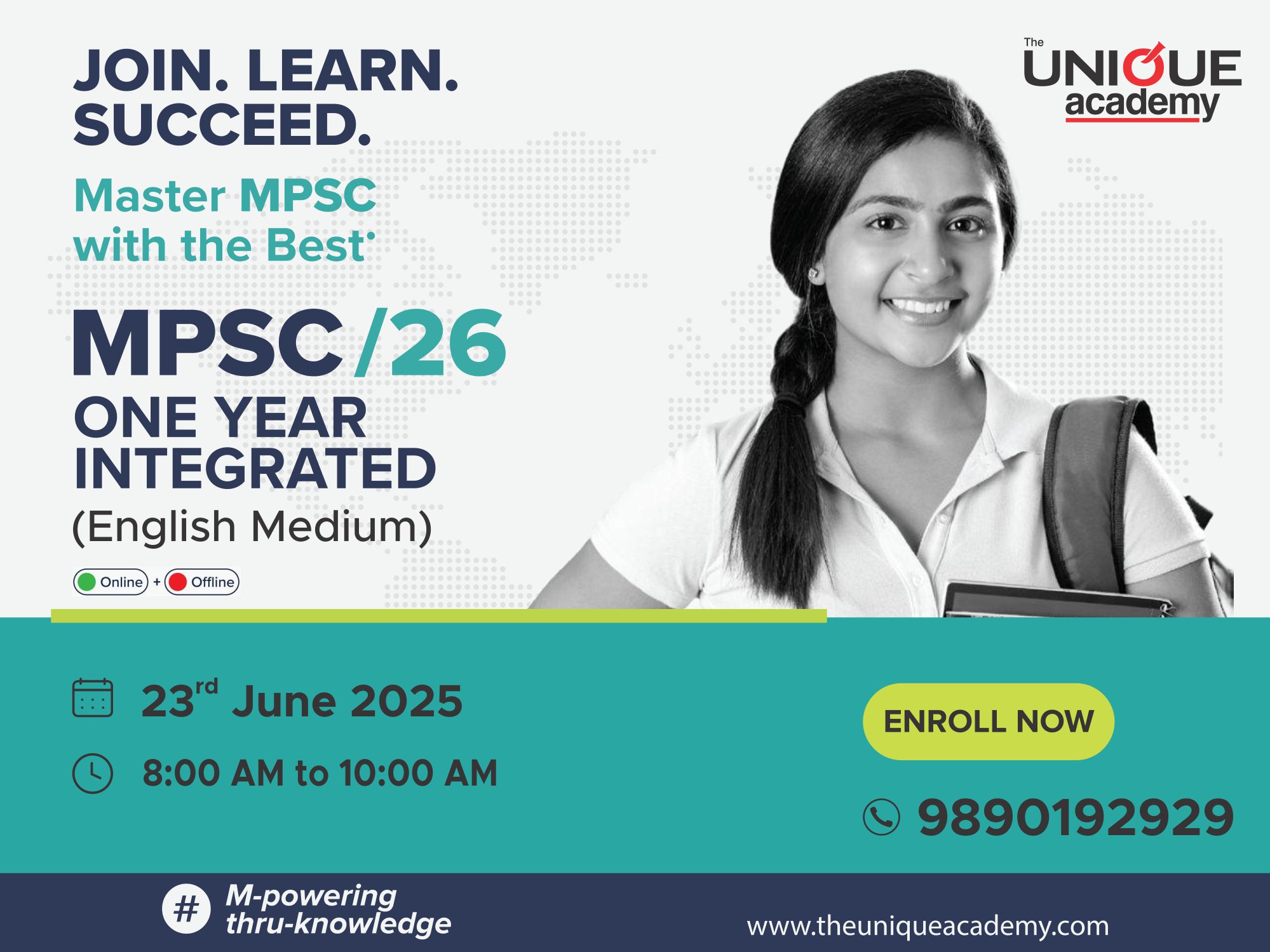 23rd June 2025 MPSC MAINS GS CUM PRELIMS ENGLISH (ONLINE)
