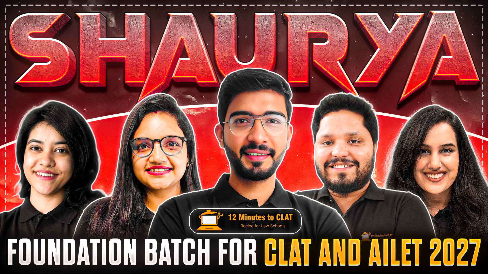 SHAURYA Foundation Batch for CLAT & AILET 2027