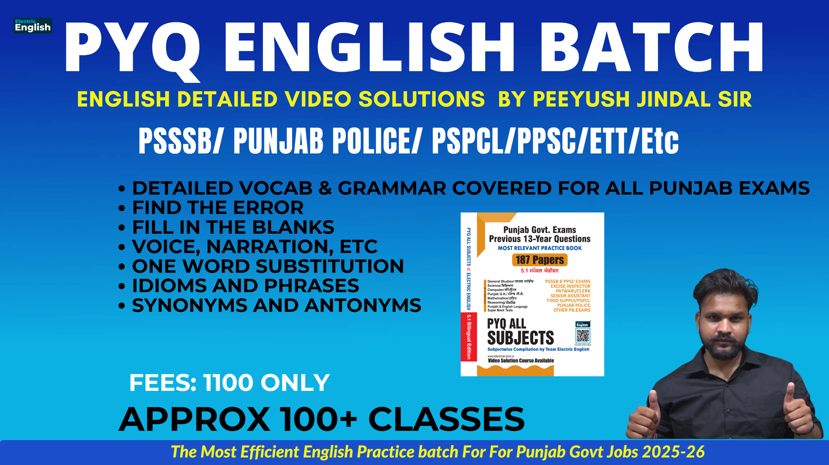 PYQ ENGLISH VIDEO SOL BATCH
