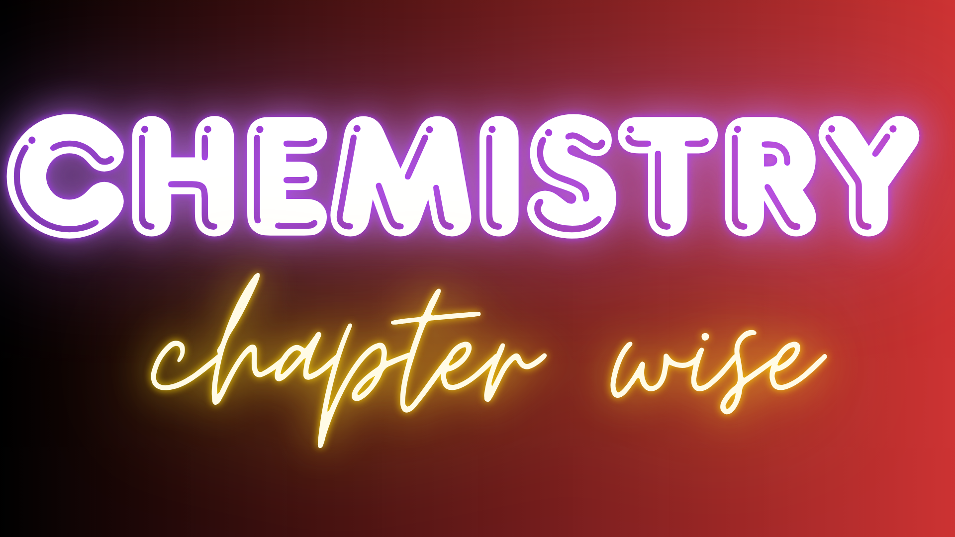 CHEMISTRY  CHAPTERWISE TEST SERIES - CLASS-11th