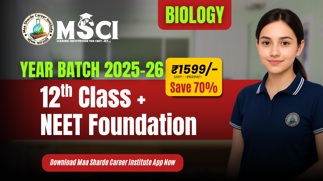 12th Class + NEET Foundation (PCB)