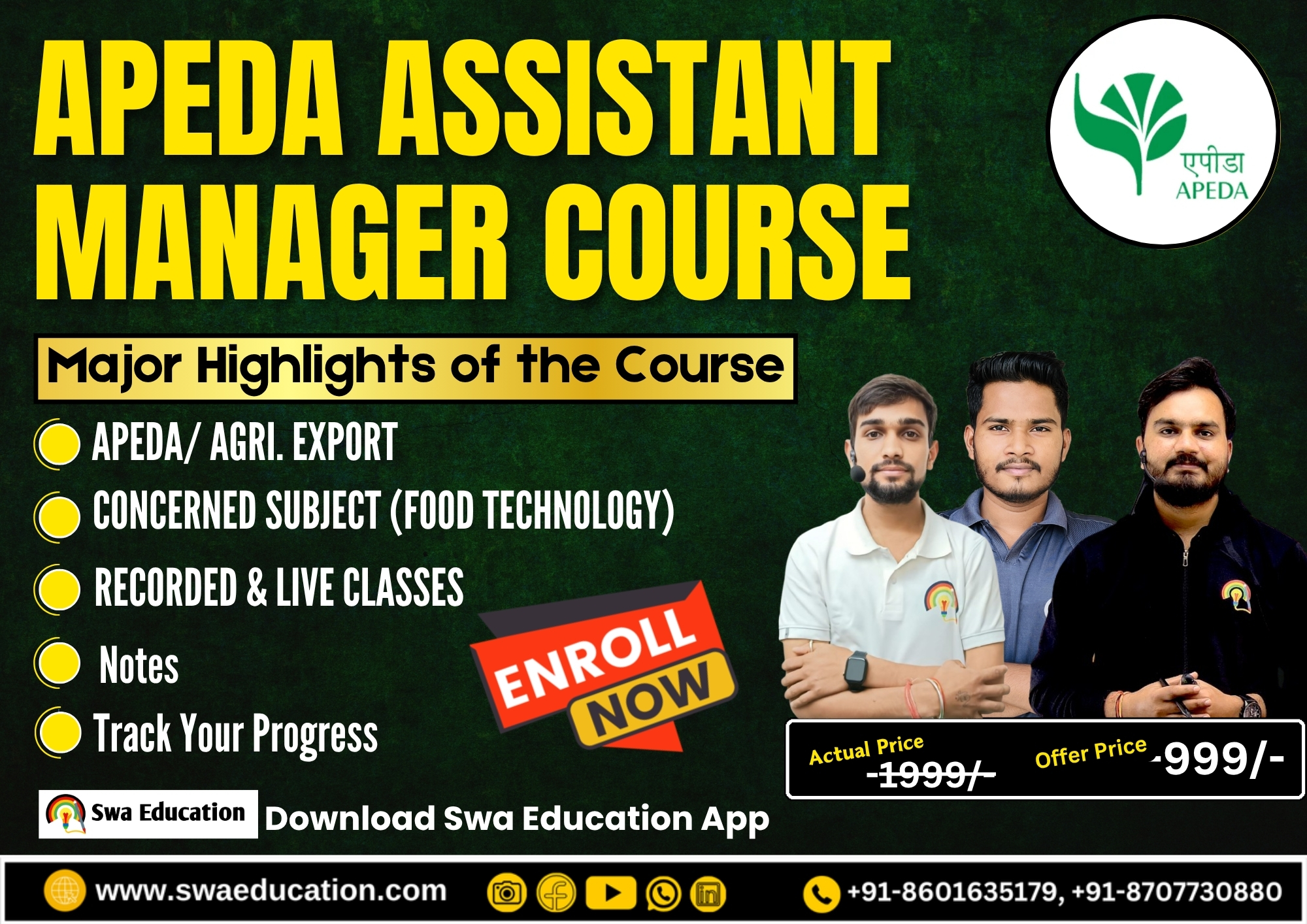 APEDA ASSISTANT MANAGER 2025 COURSE
