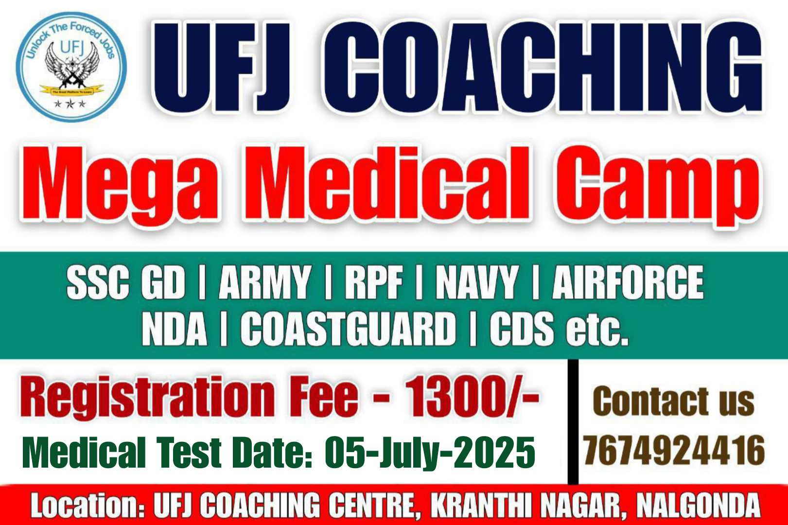 UFJ Medical Test 2025