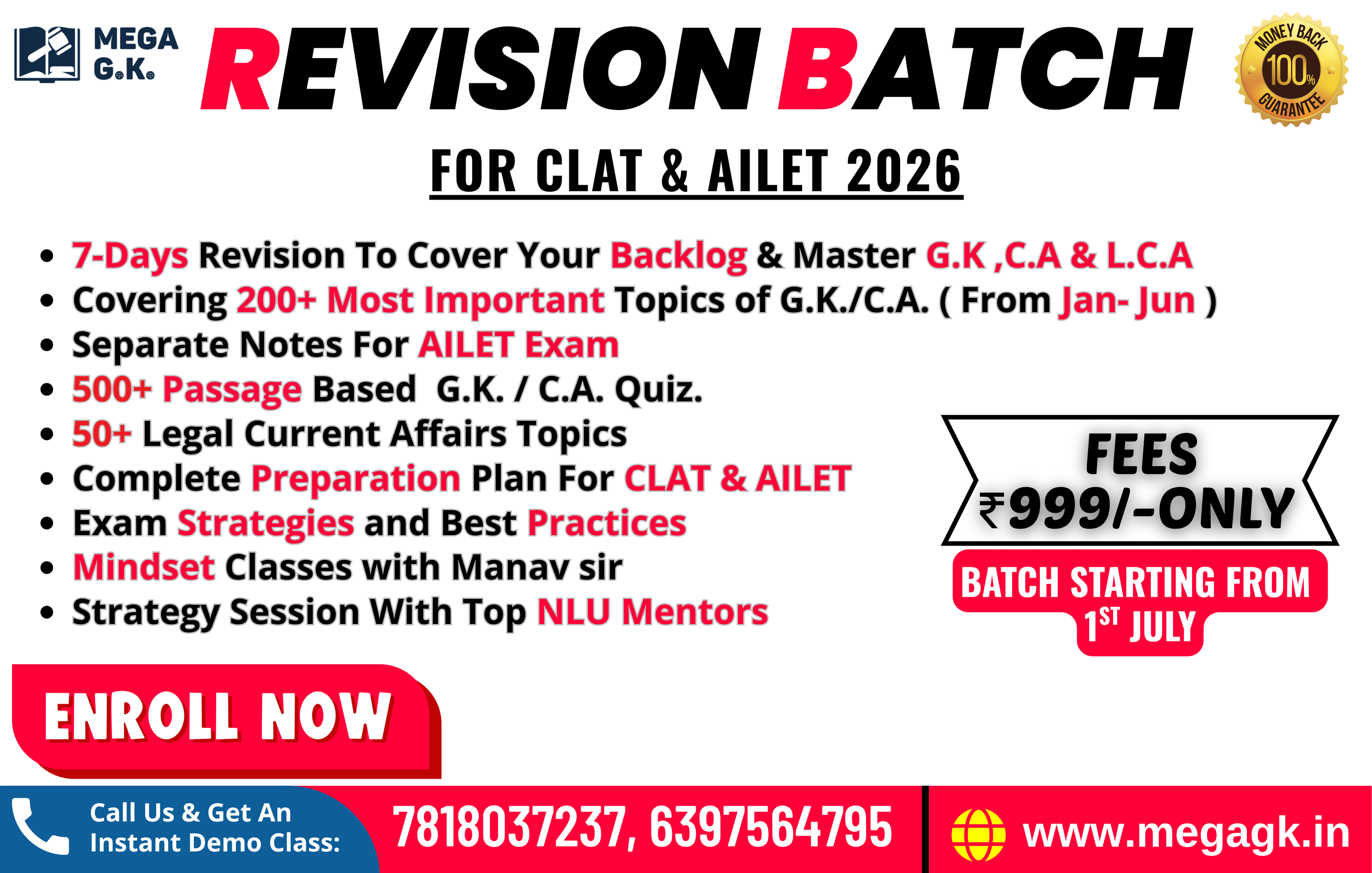 REVISION BATCH (JAN -JUNE) 